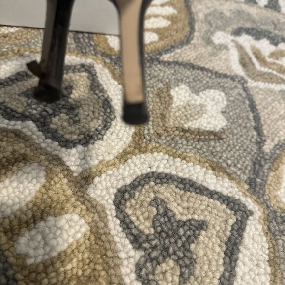 ISAAC Made In Italy Women's Tapestry  Stiletto Heels Pump Size 8 - Read Comments - Picture 6 of 7